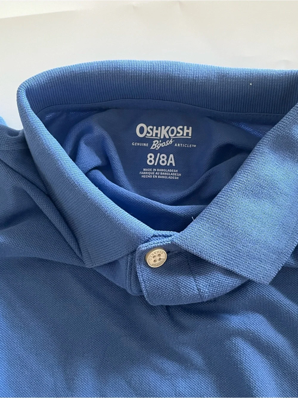 Oshkosh Shirts. Set of two. Boy Size 8